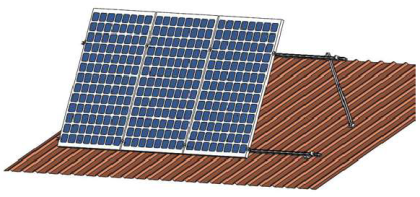 Adjustable Tile Roof Mounting System